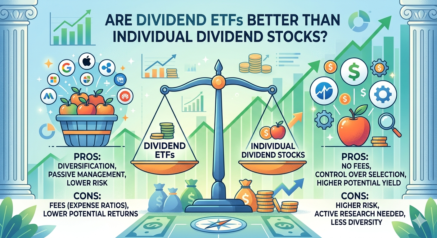 Are Dividend ETFs Better Than Individual Dividend Stocks?